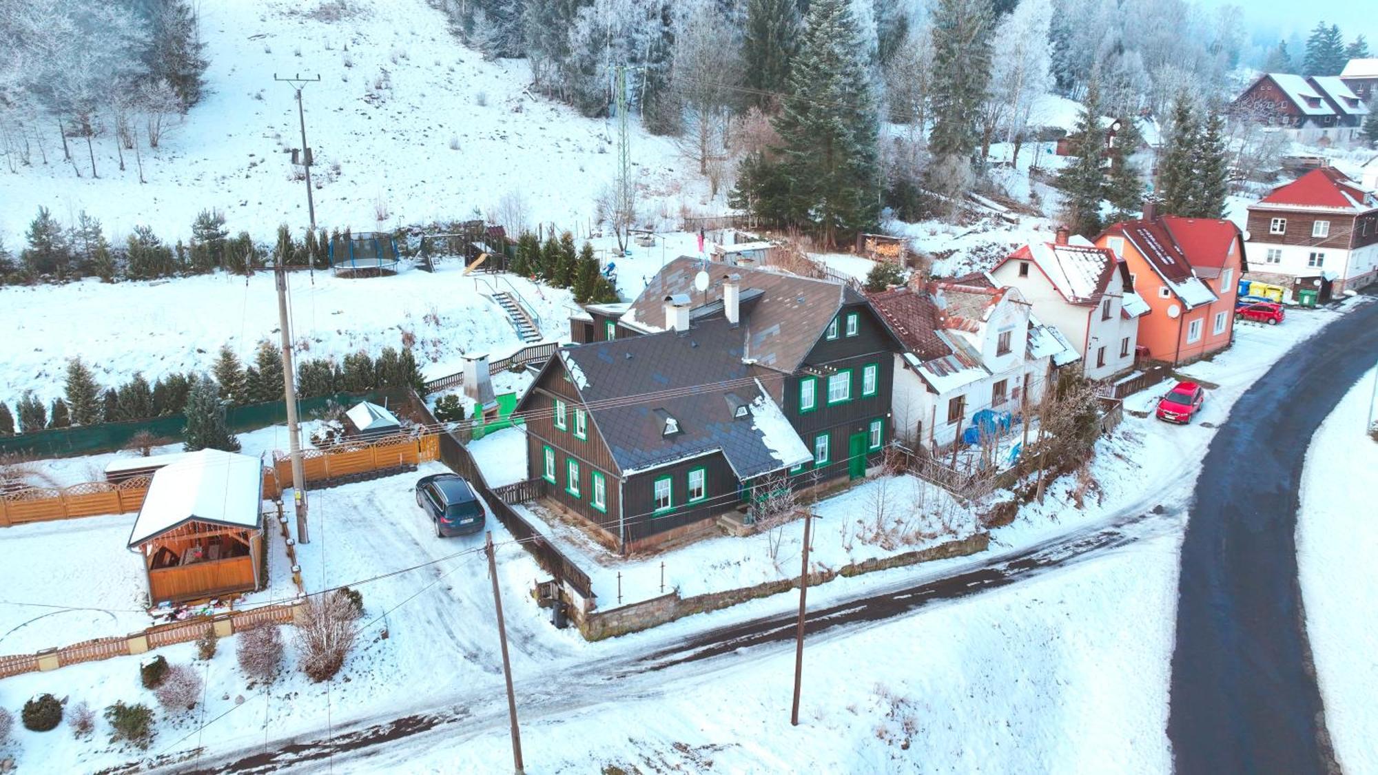 Horska Chata Hugo Stribrna Buitenkant foto